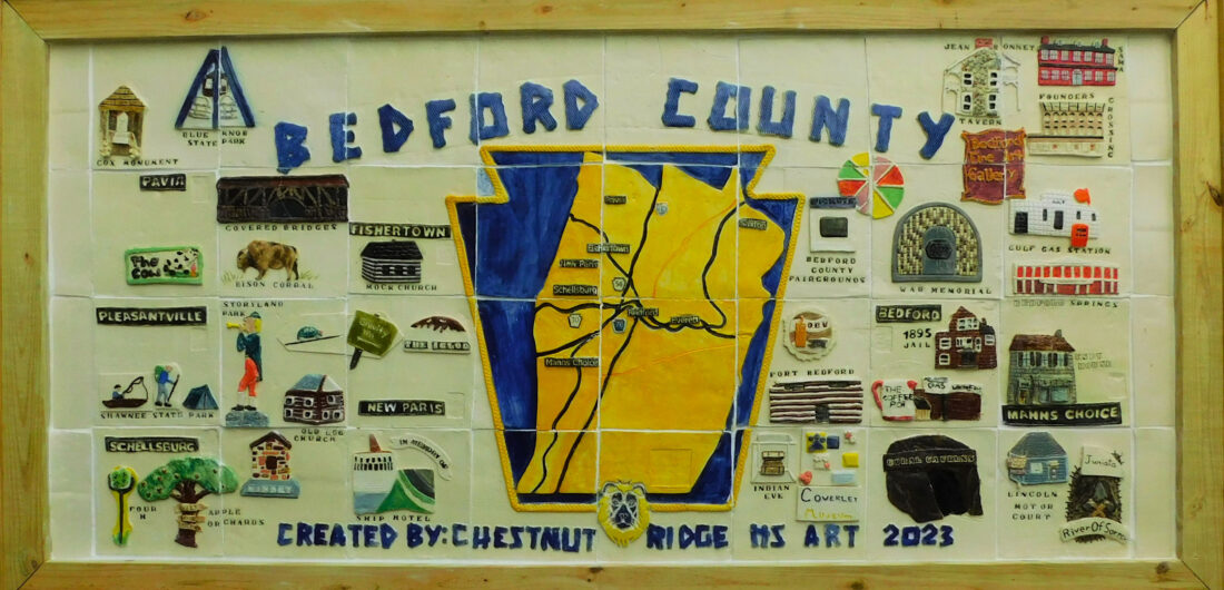 Student art unveiled at turnpike plaza News, Sports, Jobs Altoona